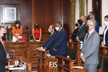 Lara Collado retrata en el Pleno de Telde la realidad de la lacra machista/Francisco Javier Santana: